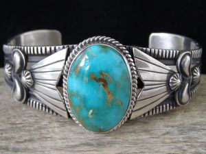 Derrick Gordon Royston Turquoise Bracelet size6 3/4
