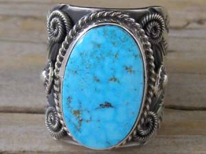 Delbert Gordon Kingman Turquoise Ring size 10 1/2